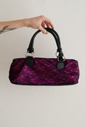 Cartera Encaje Fucsia