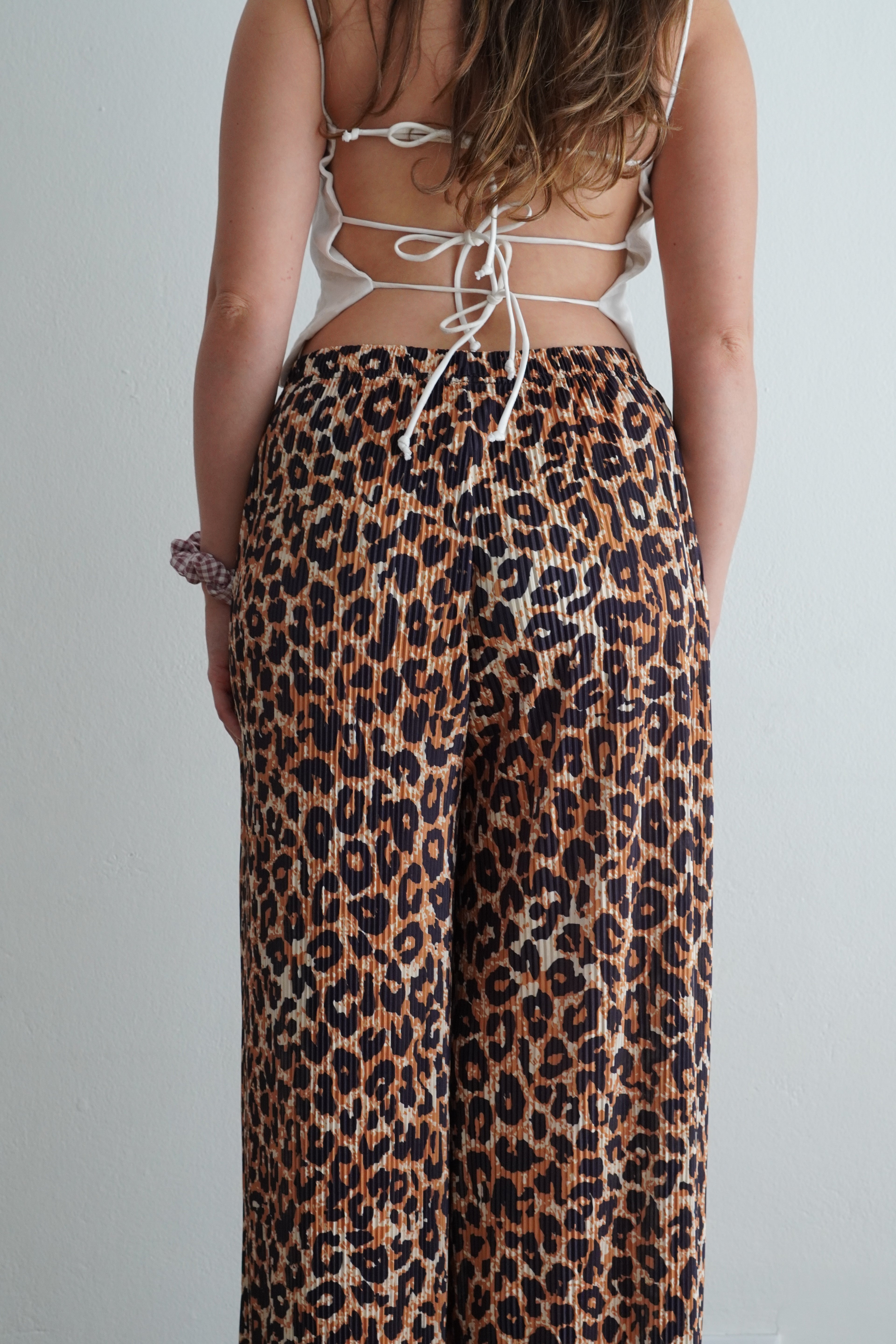 Pantalón Wide Leg Leopard