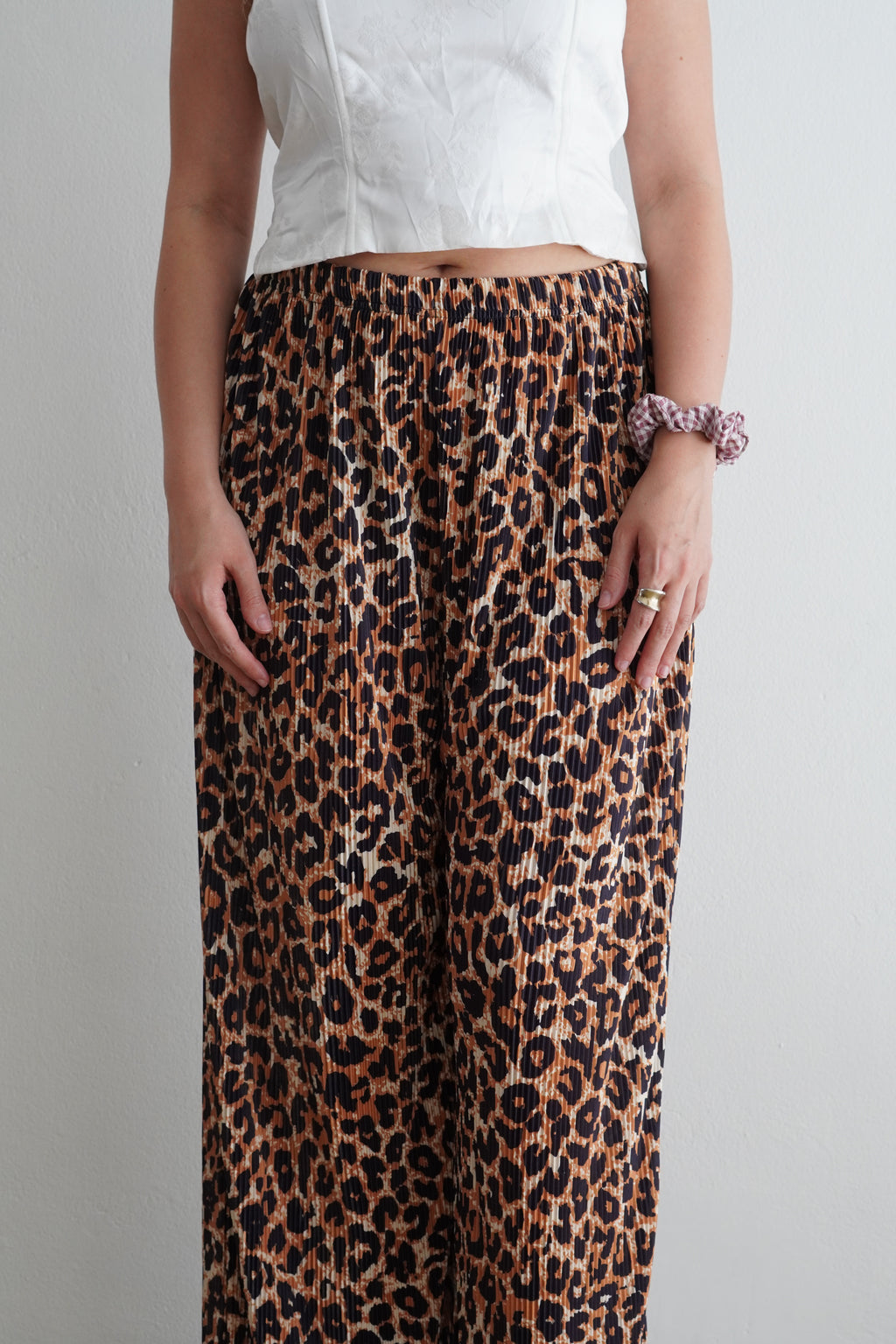 Pantalón Wide Leg Leopard