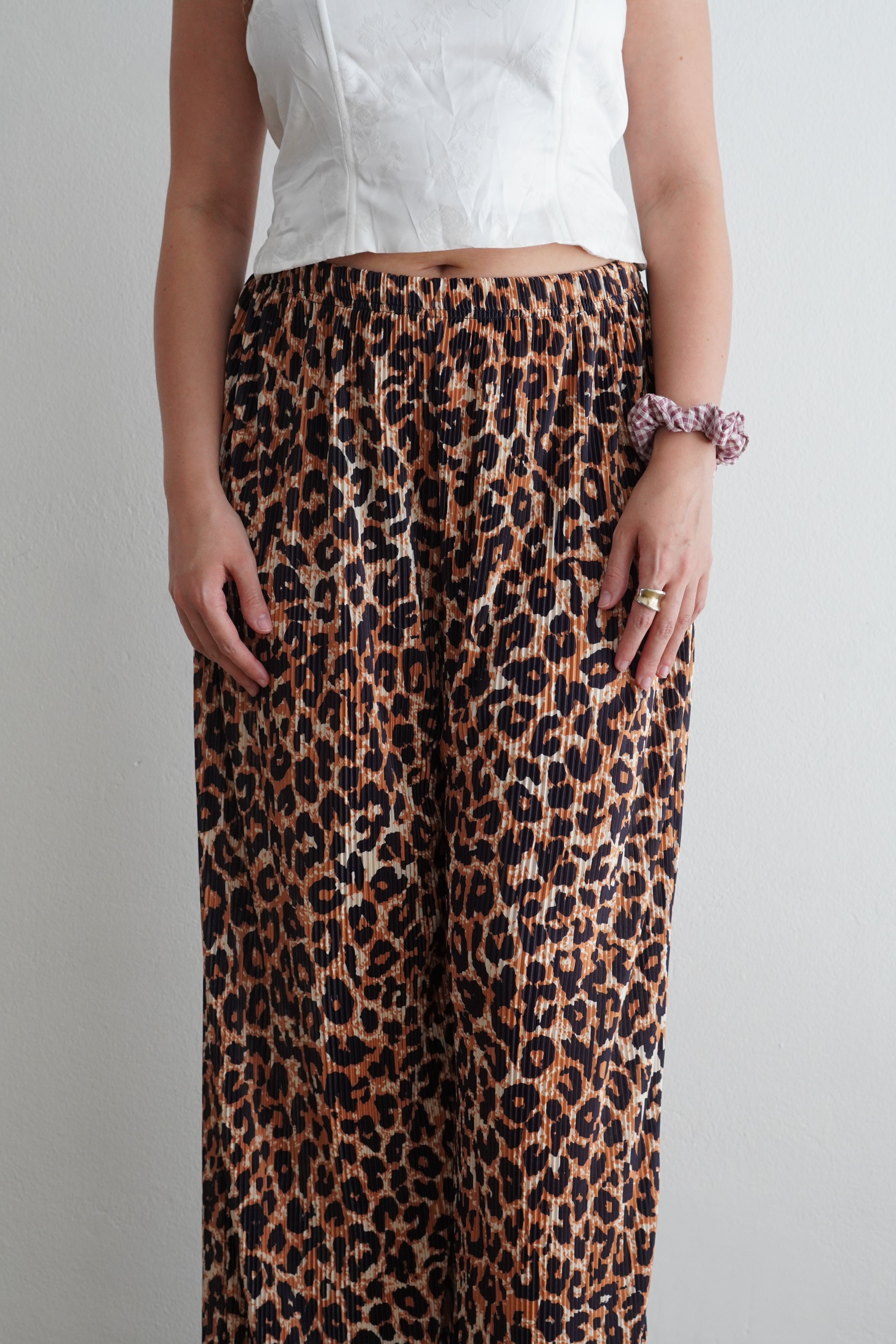 Pantalón Wide Leg Leopard