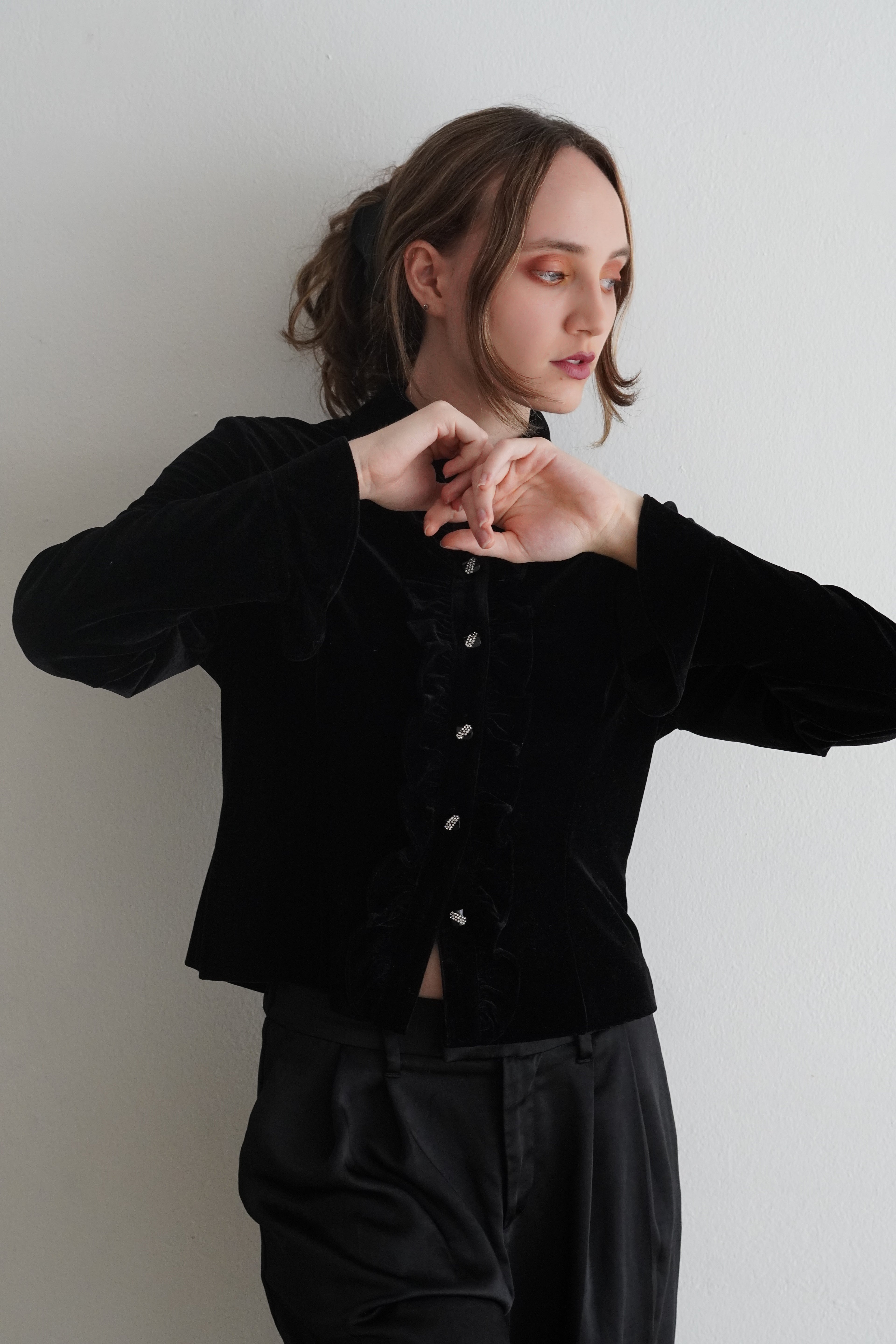 Camisa Velvet Midnight