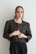 Chaqueta Brocade Noir