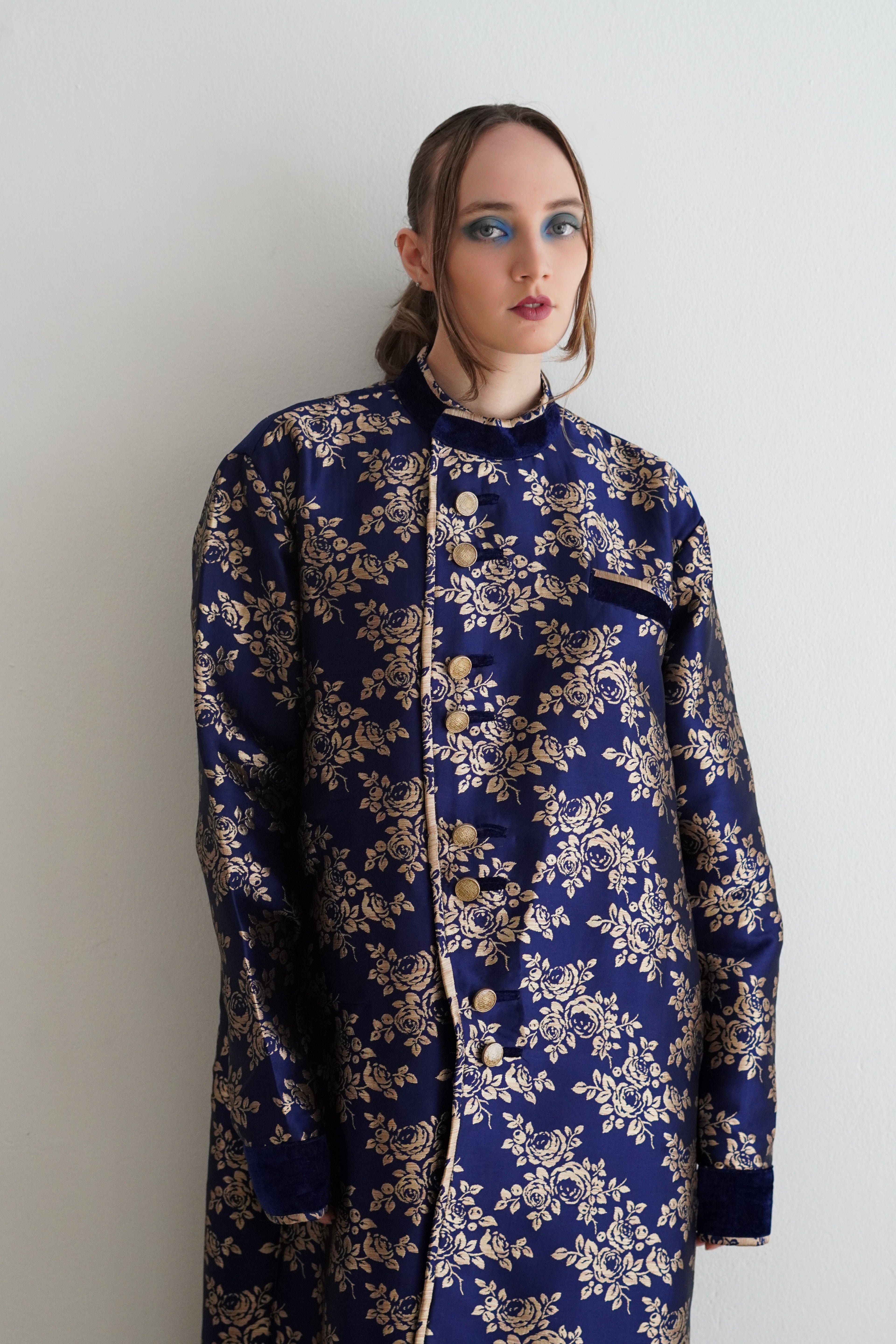 Coat Blue Dynasty