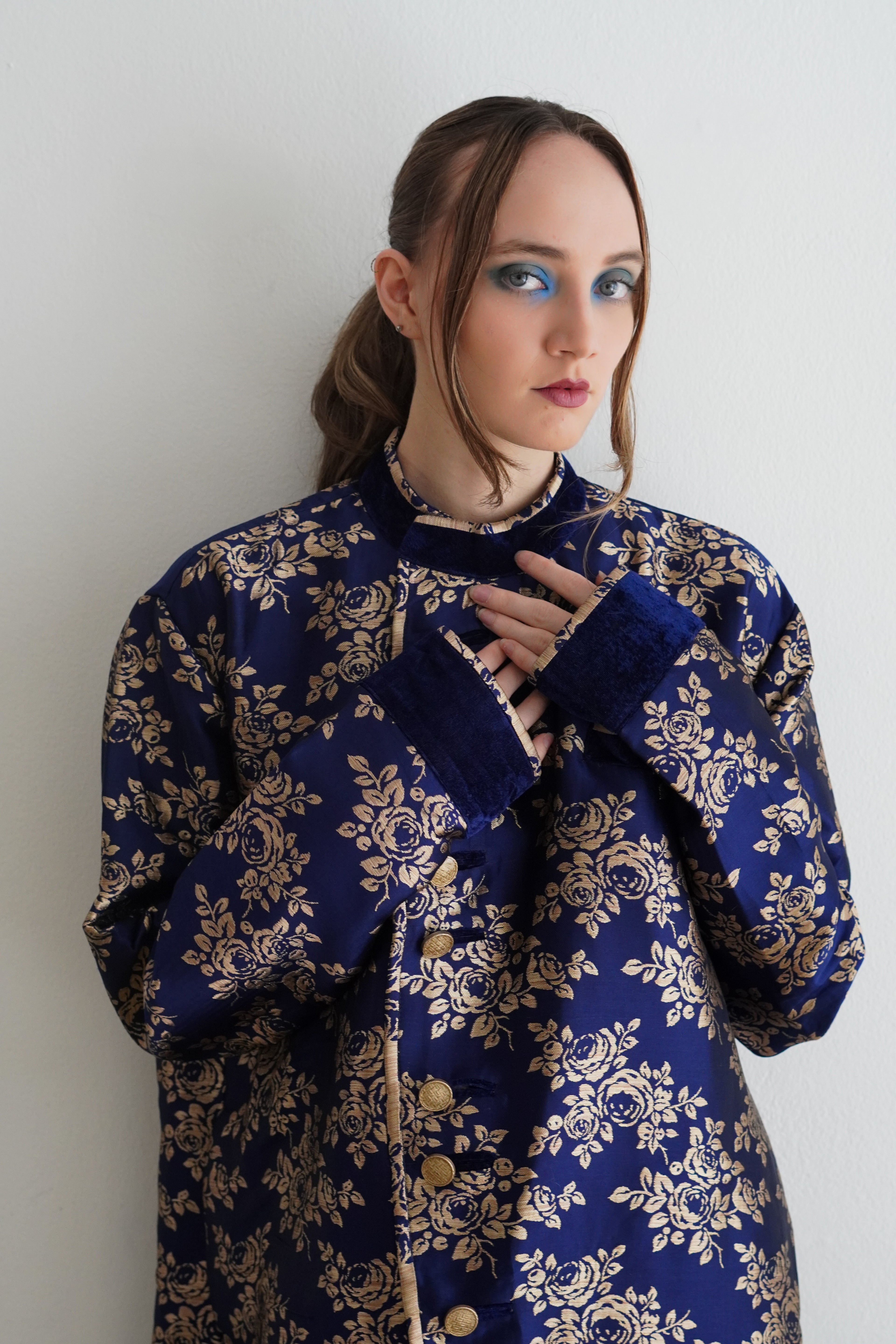 Coat Blue Dynasty