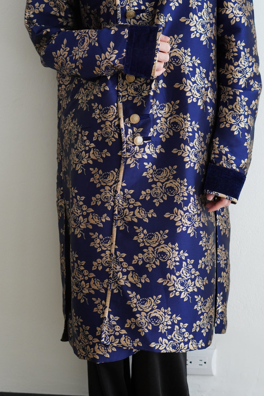 Coat Blue Dynasty