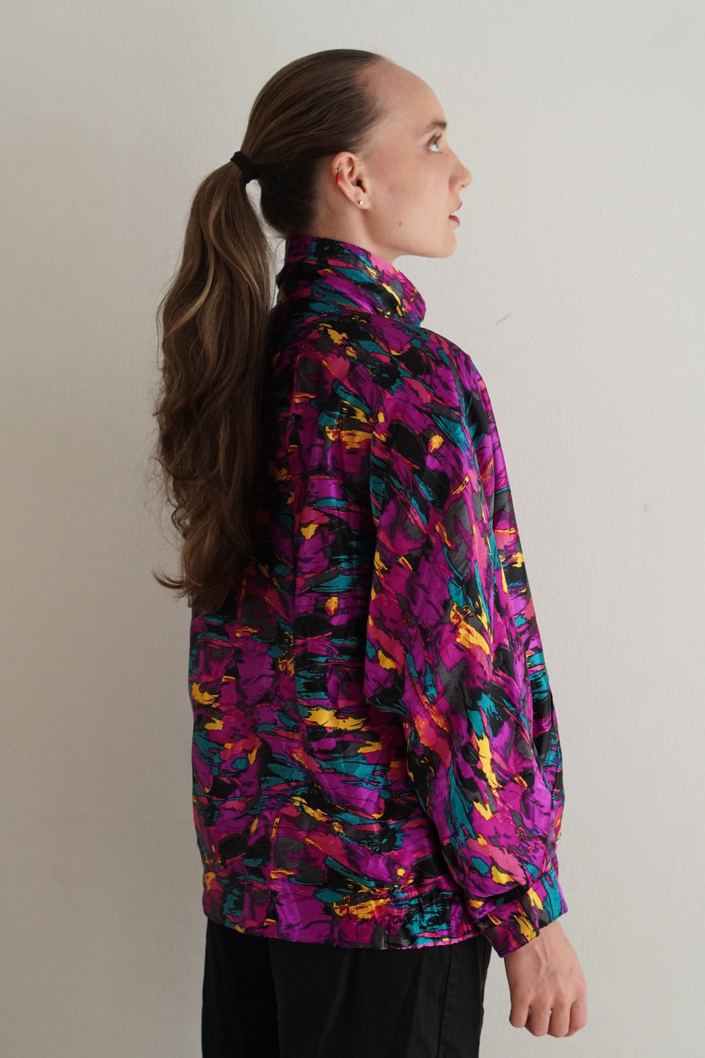 Bomber Jacket Vintage Estampada