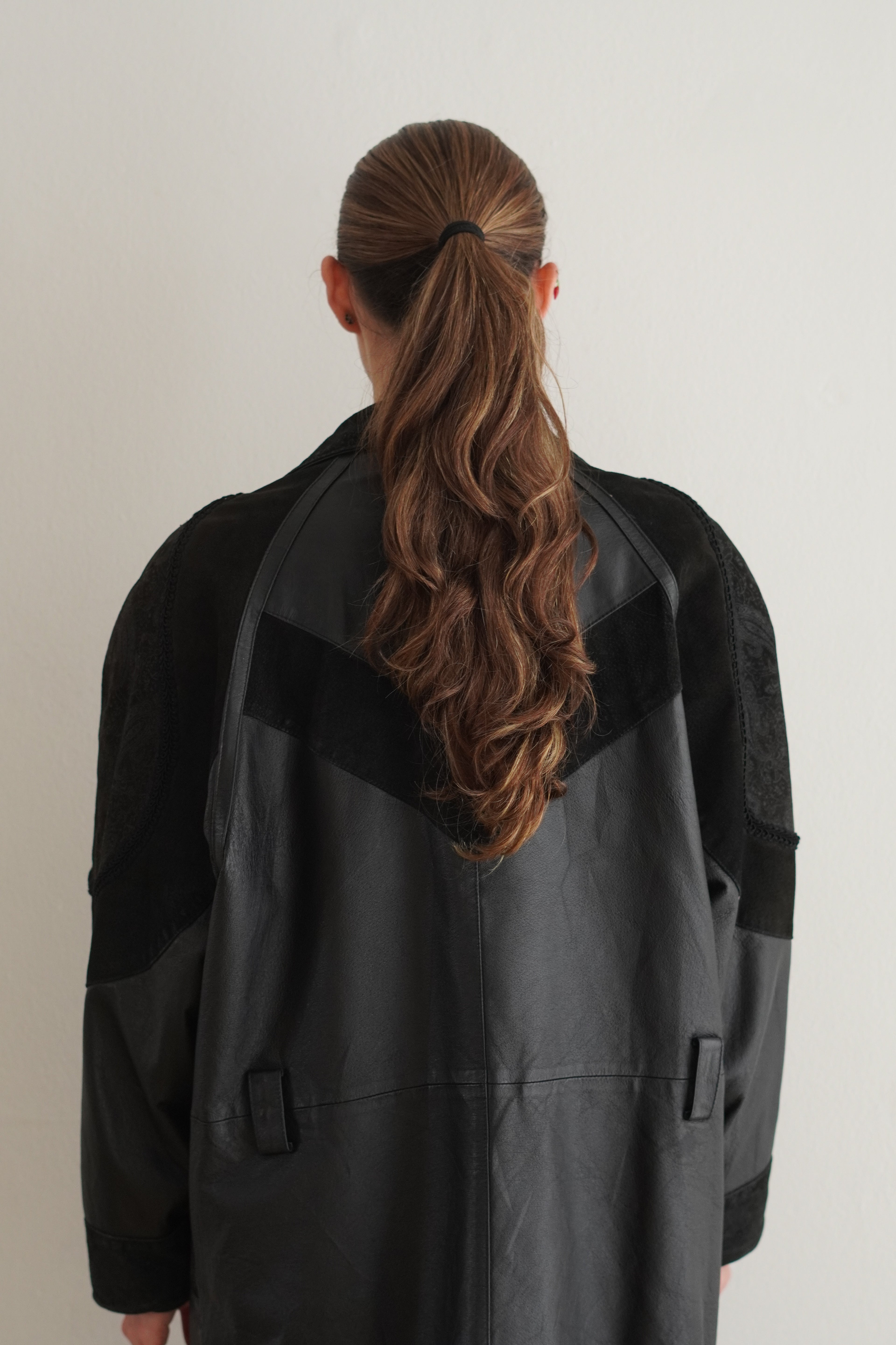 Chaqueta de Cuero Vintage