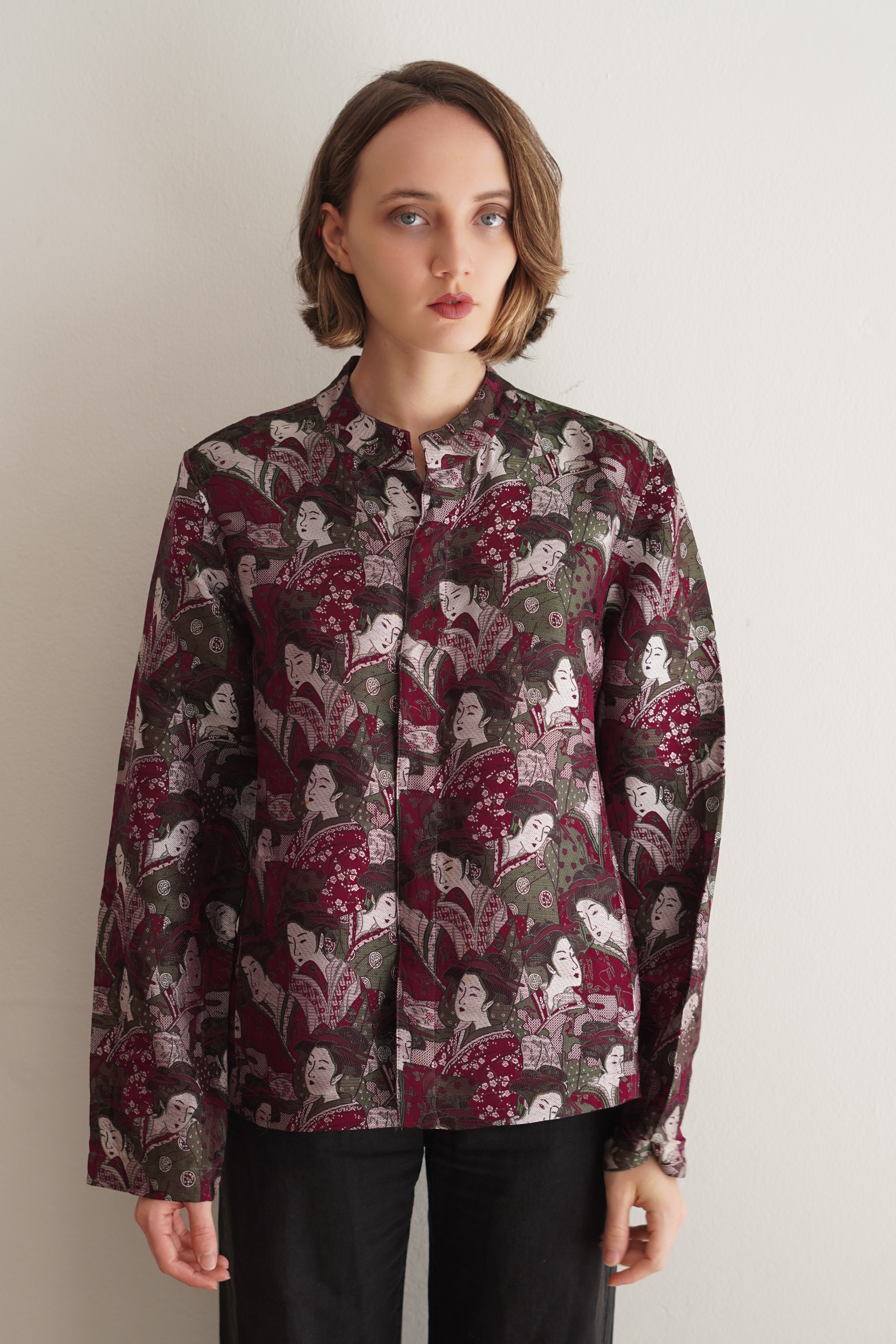 Chaqueta Vintage Estampada
