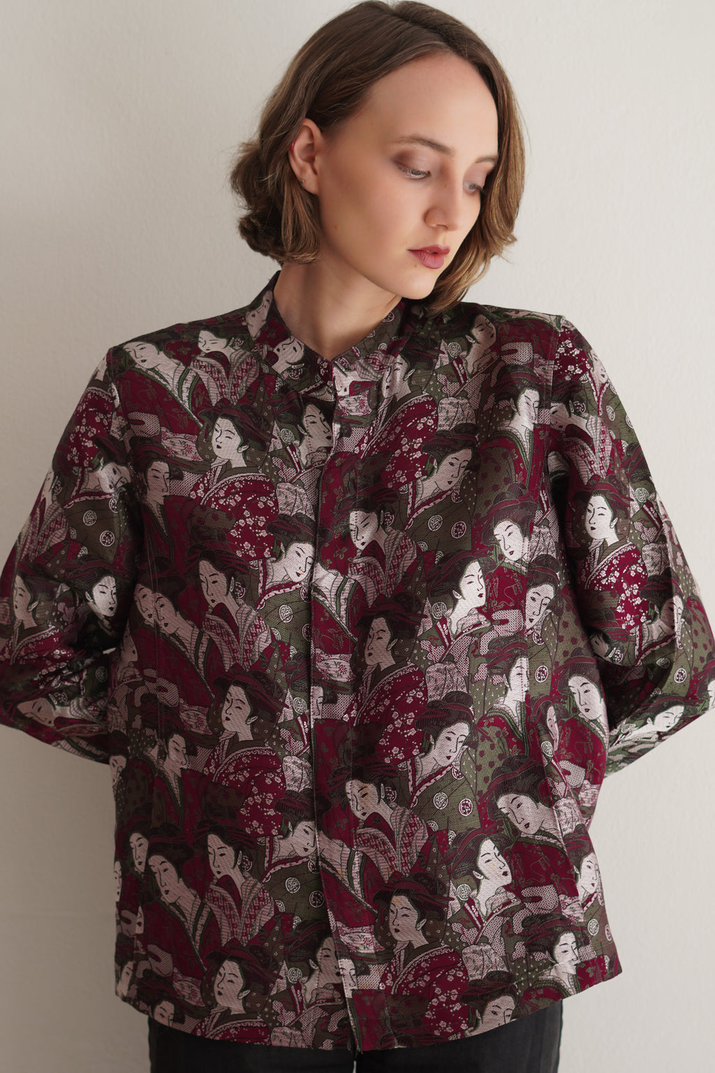 Chaqueta Vintage Estampada