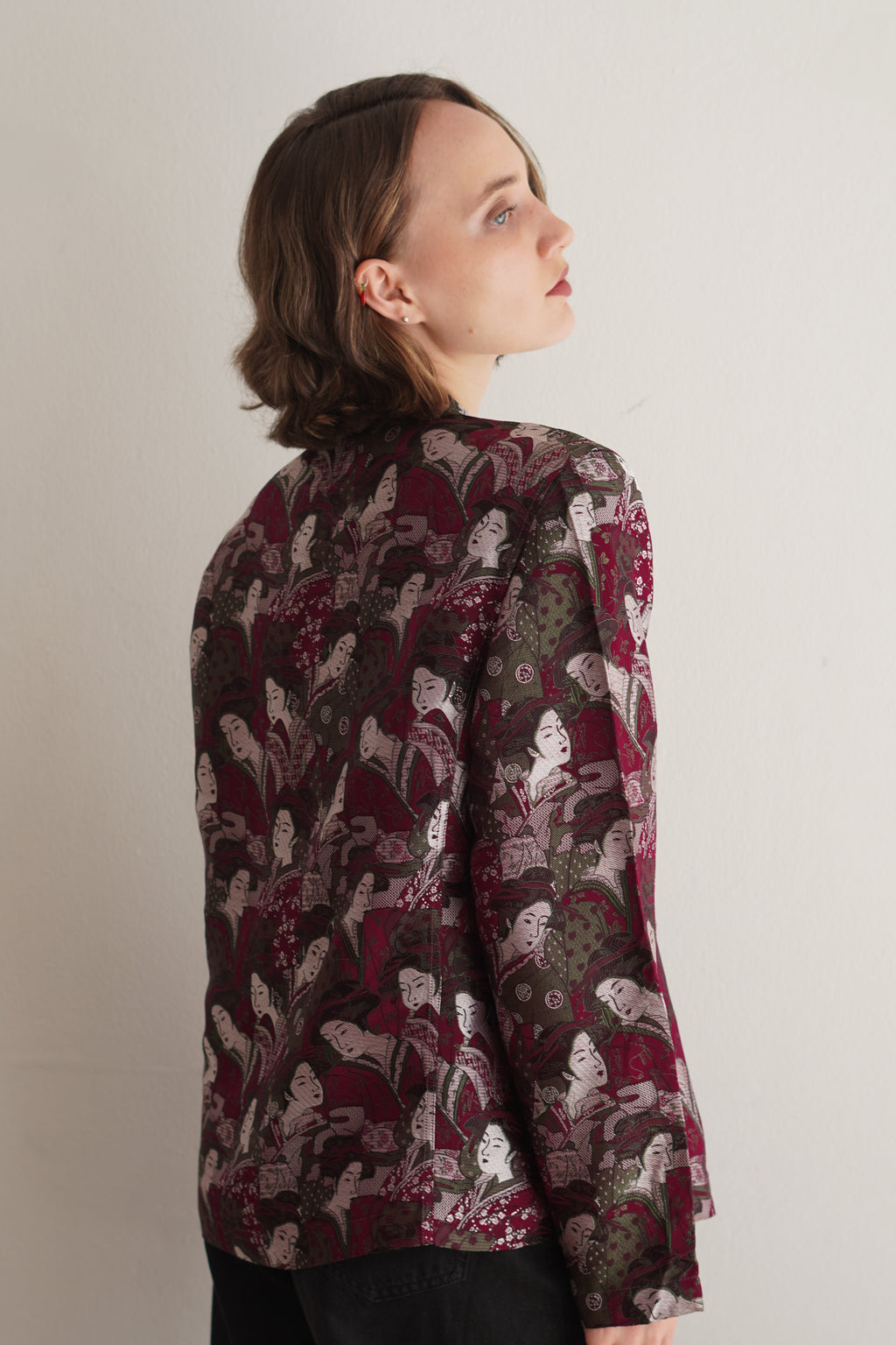 Chaqueta Vintage Estampada