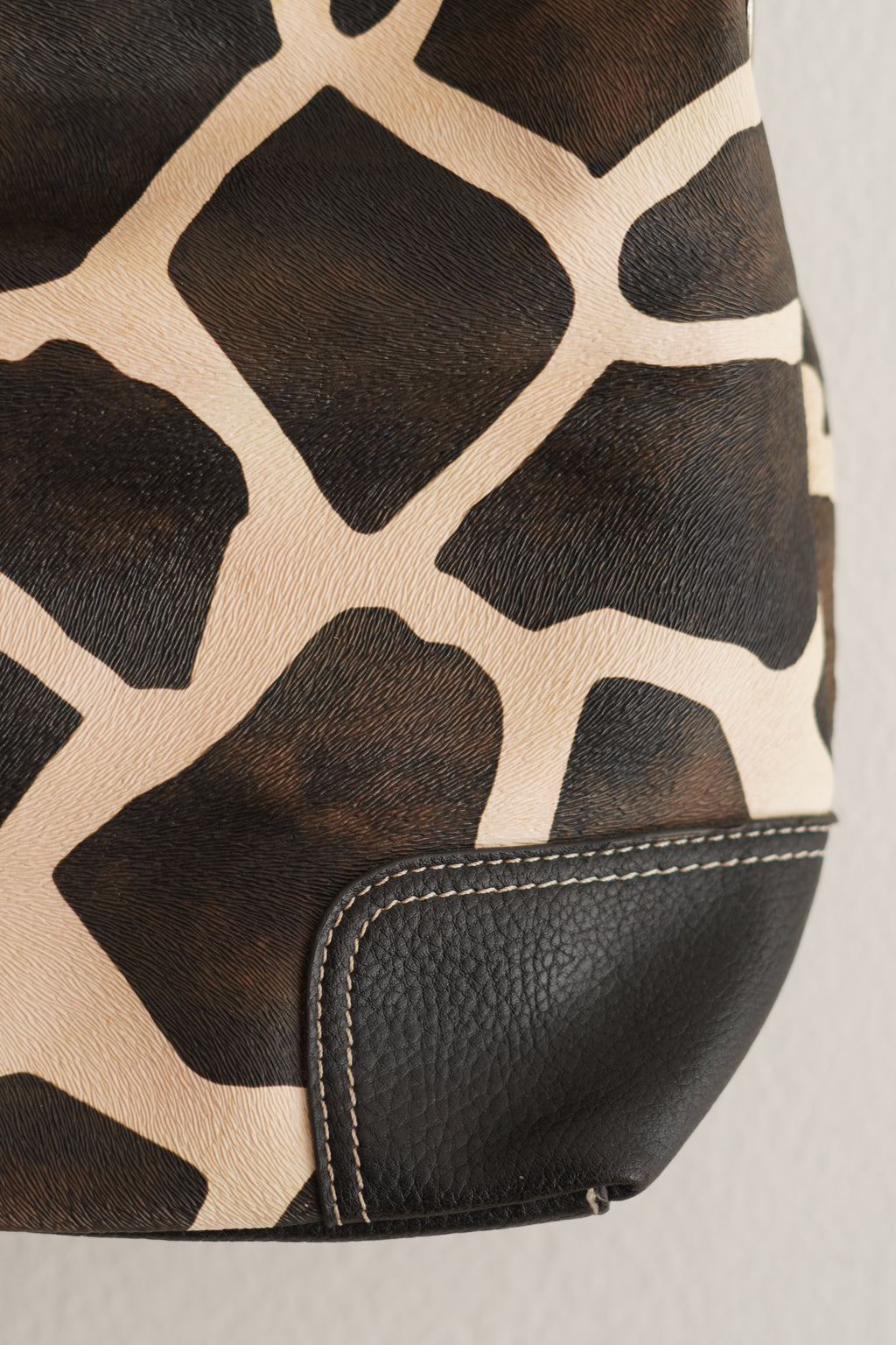 Cartera Vintage Animal Print Jirafa
