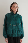 Bomber Vintage Verde Esmeralda