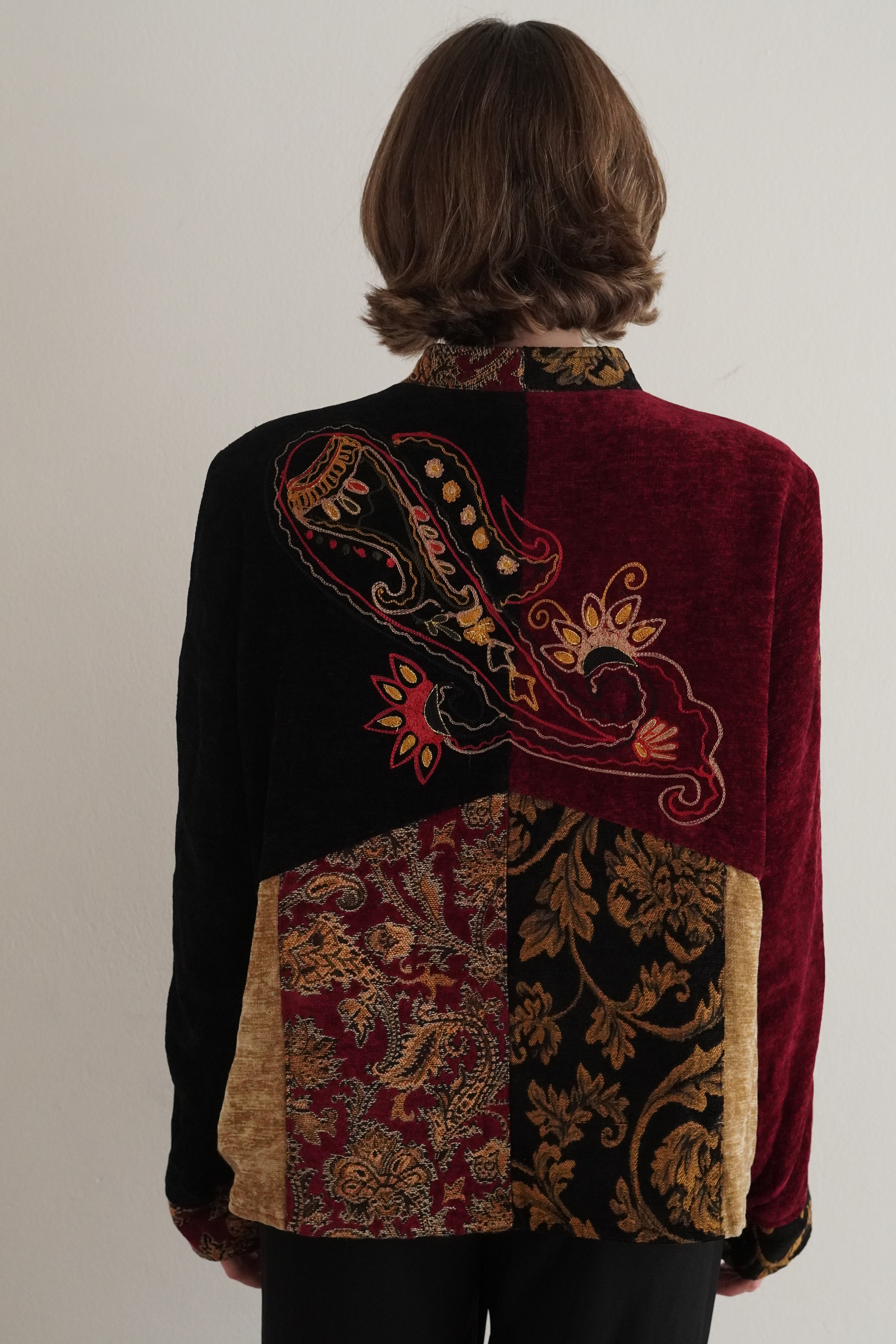 Blazer Vintage Barroco Bordado