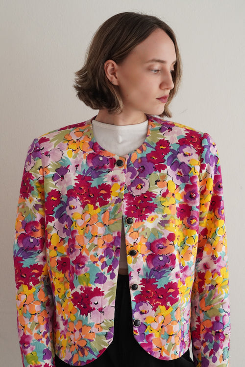 Blazer Floral Maximalista