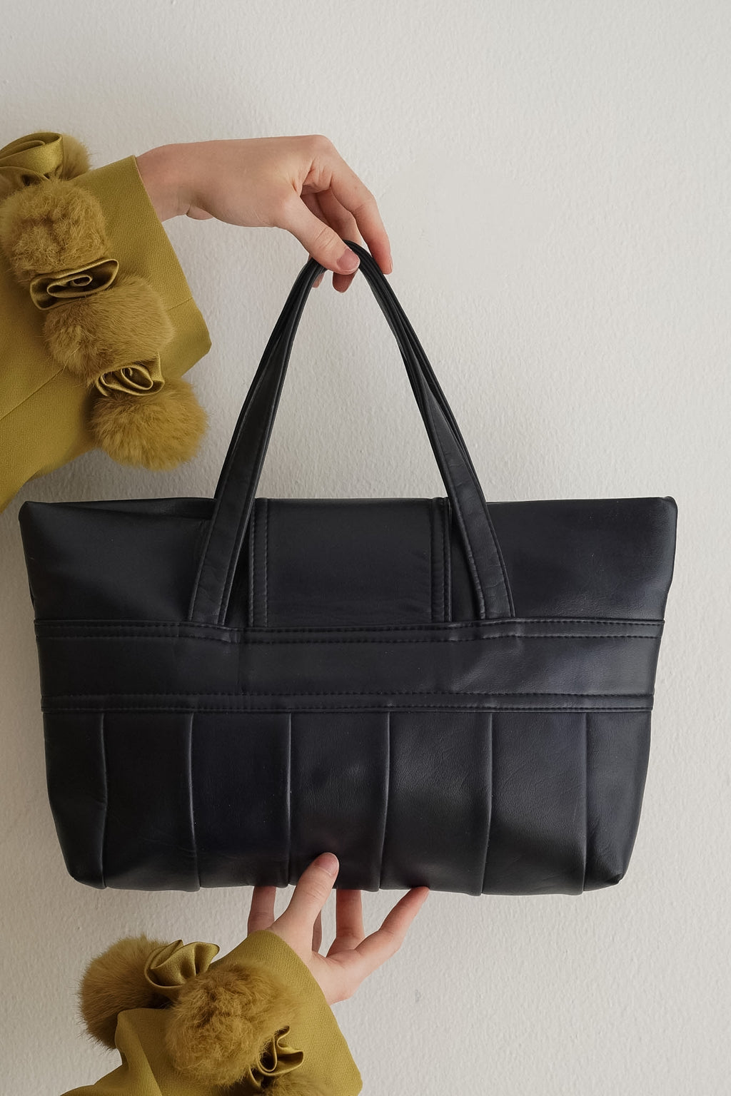 Cartera Tote Azul Navy