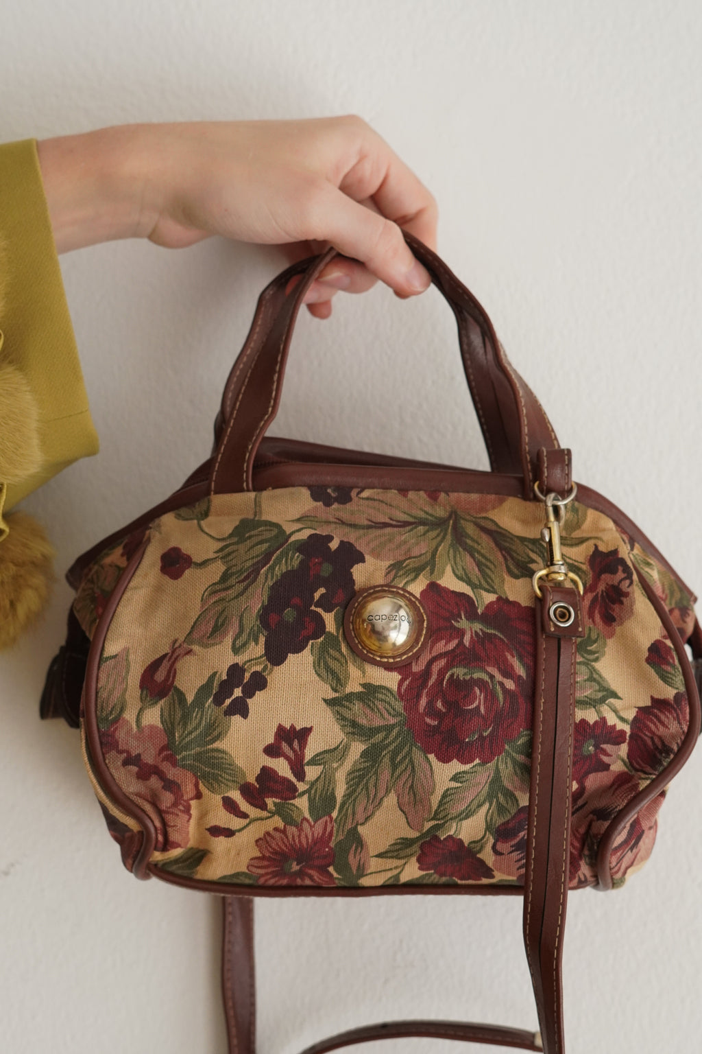 Cartera Floral Vintage