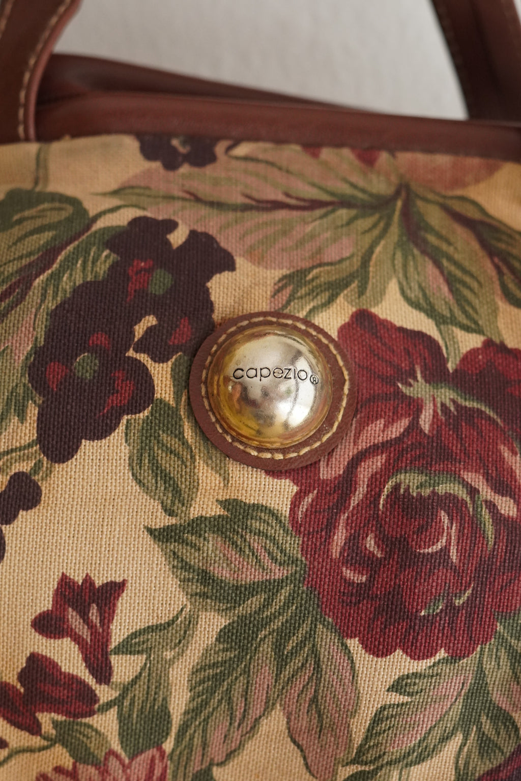 Cartera Floral Vintage
