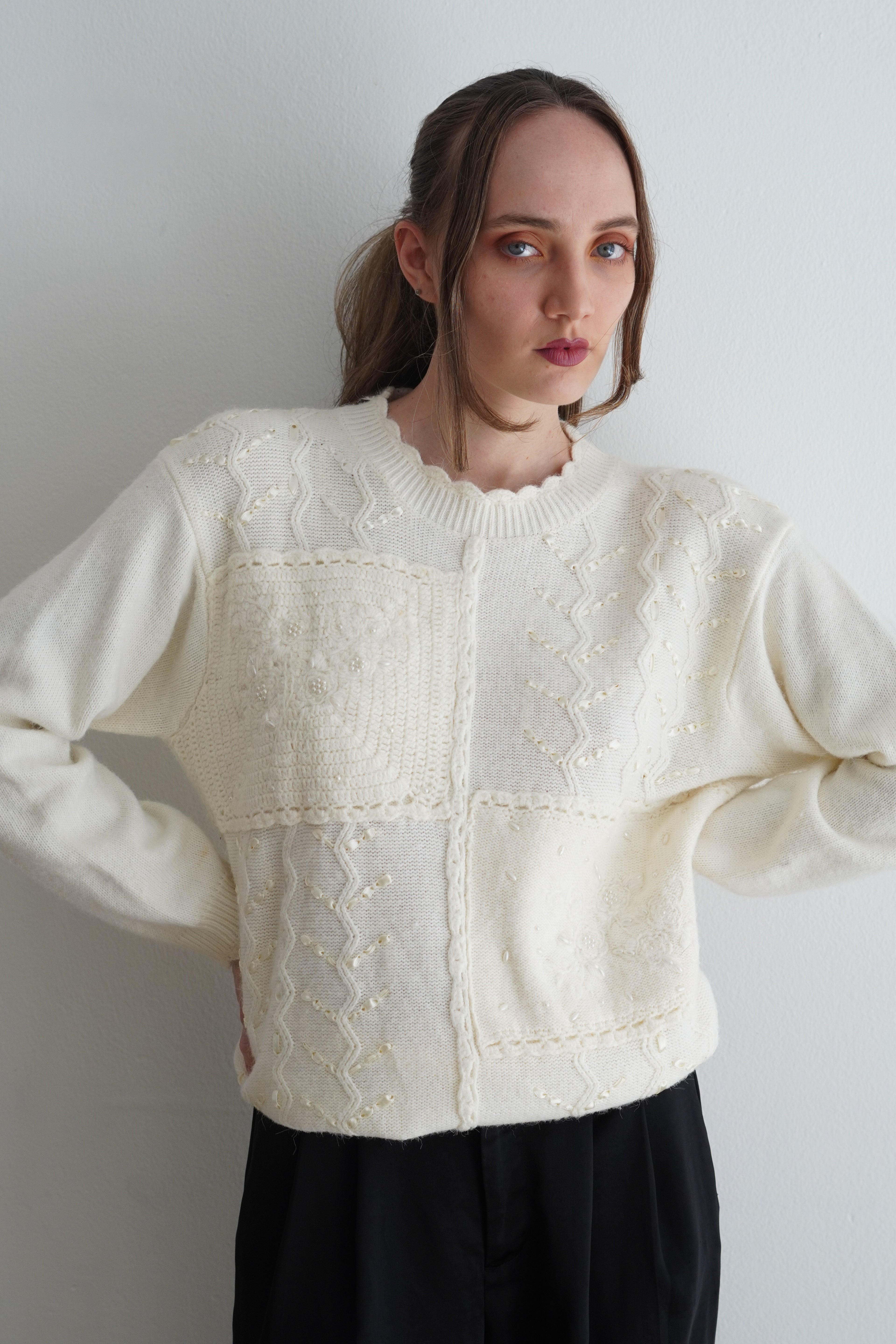 Suéter Patchwork Vintage