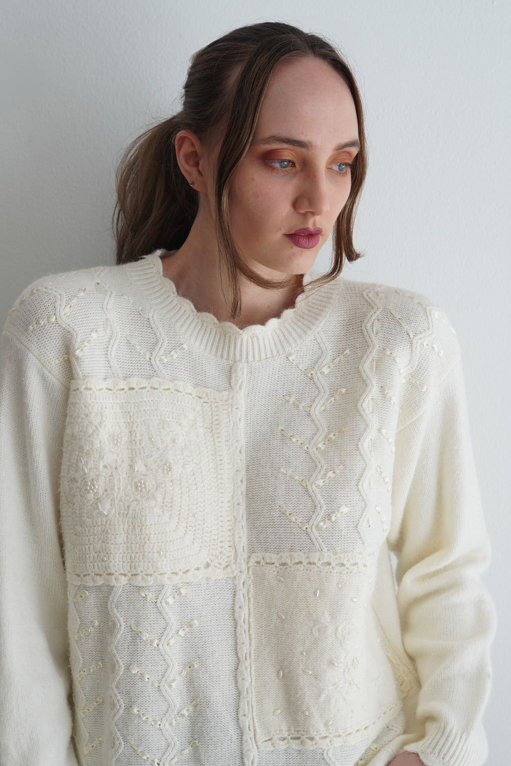Suéter Patchwork Vintage